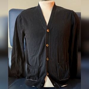 Black cardigan